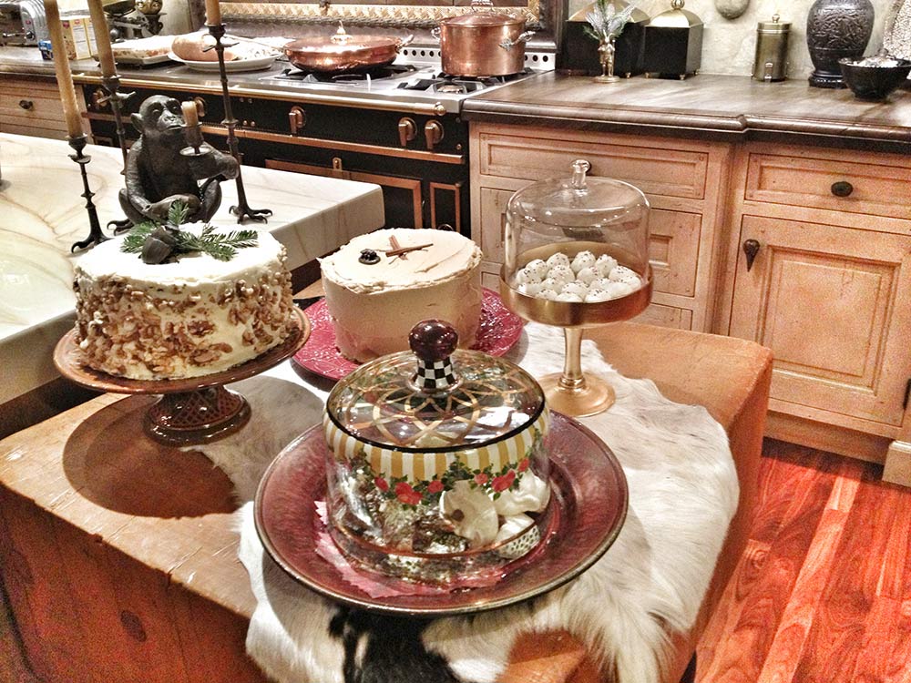 This year's Christmas Eve dessert spread at the Lindman household.