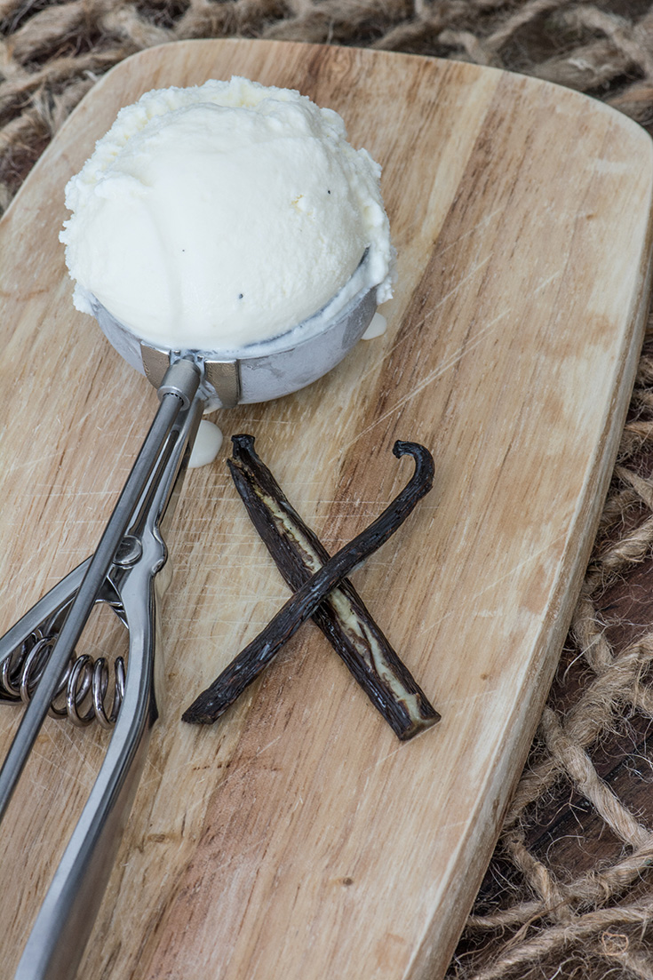 A simple recipe for homemade vanilla bean ice cream | KailleysKitchen.com