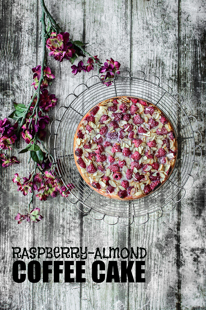 Raspberry Almond Coffee Cake