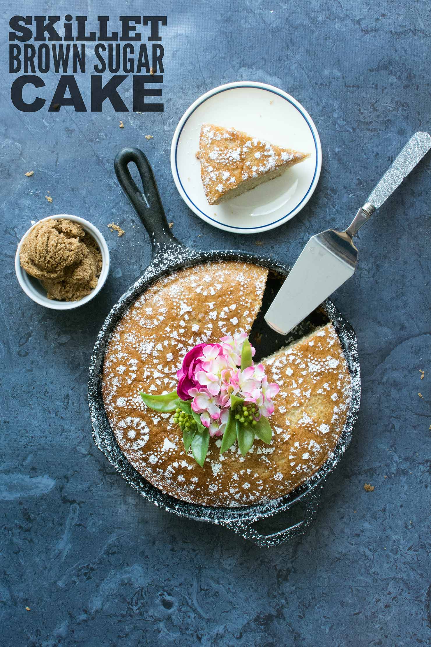 Skillet Brown Sugar Cake | Kailley's Kitchen